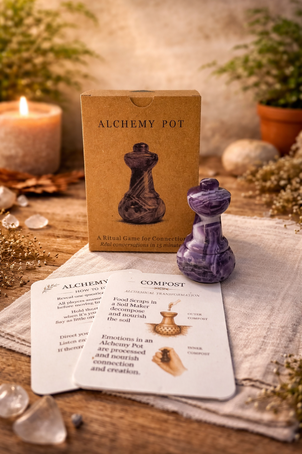 Alchemy Pot™ - Amethyst | Creativity